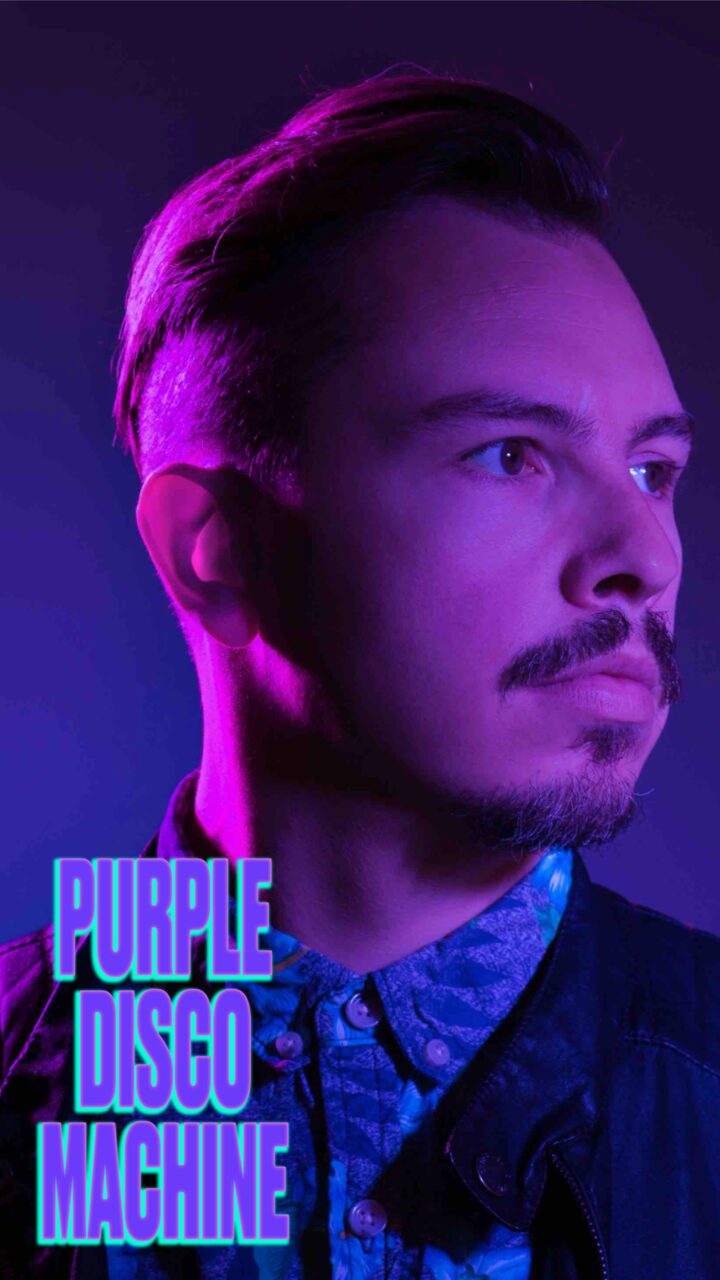 Purple Disco Machine portrait